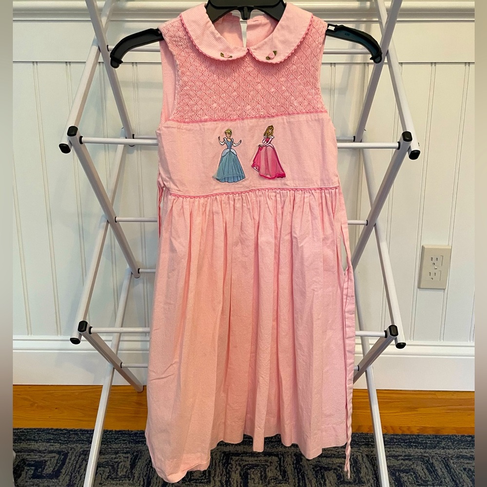Smocked Disney princess dress